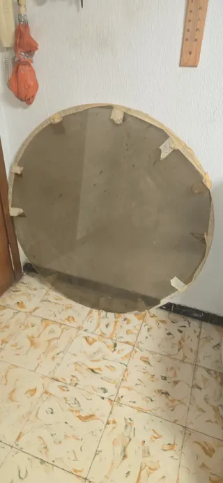 Cristal Mesa Redonda Transparente