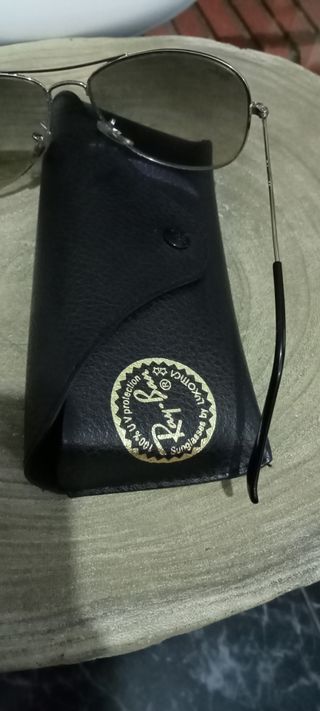 Óculos de Sol Ray-Ban Cockpit Prateados