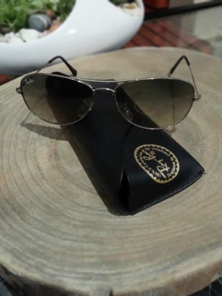Óculos de Sol Ray-Ban Cockpit Prateados