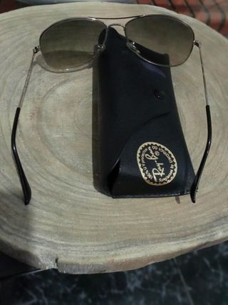 Óculos de Sol Ray-Ban Cockpit Prateados