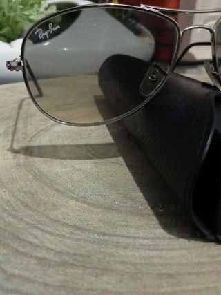 Óculos de Sol Ray-Ban Cockpit Prateados