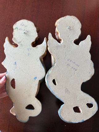 2 Figuras Ángeles de la Guarda