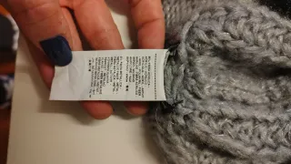 Cappello Oviesse grigio acrilico