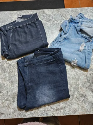 Pantalón vaquero azul talla 36
