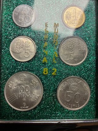 Monedas Mundial España 82