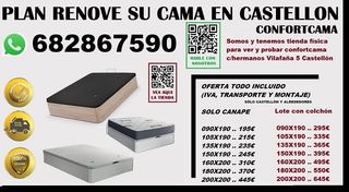 Canapé + colchón 320€