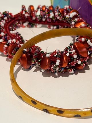 Set zaino vintage per bambini + 3 braccialetti