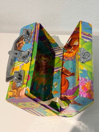 Set zaino vintage per bambini + 3 braccialetti