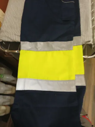 Pantalón de trabajo MONZA negro y amarillo