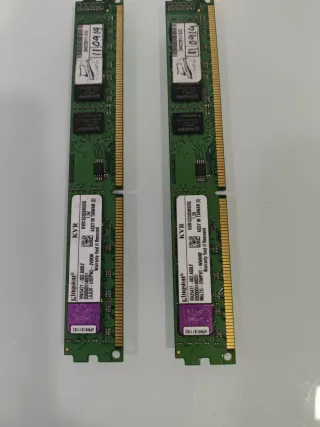 2x Módulos Memoria RAM DDR3 2GB Kingston 1333 Mhz