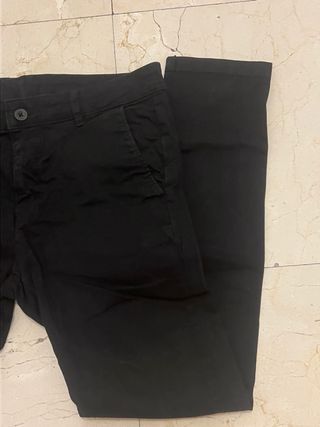 Pantalones Zara Hombre Talla M Negro