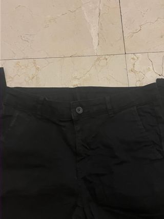 Pantalones Zara Hombre Talla M Negro