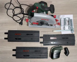 Sega circolare Bosch PKS 66 AF + accessori