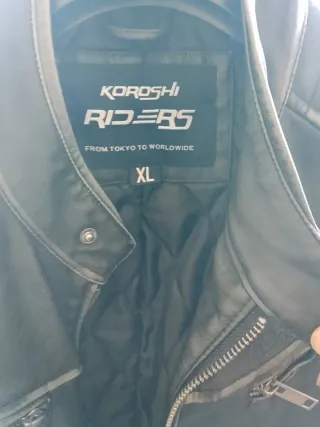 Chaqueta moto Koroshi Negra