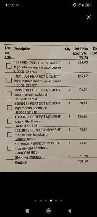 Gorros y headbands Perfect Moment