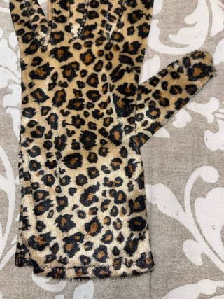 Guantes leopardo tendencia animal