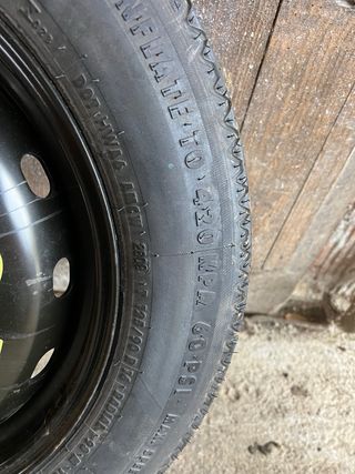 Llanta emergencia Mercedes 16” Original