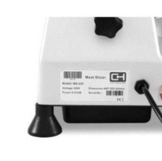 CORTADORA DE EMBUTIDOS CUCHILLA 220 MM 220w