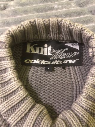 Jersey Cold Culture Gris Trenzado