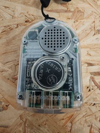 PocketStation Crystal + Juego Pocket Jiman PS1