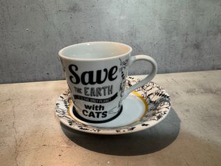 Juego 6 Tazas Café Porcelana