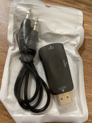 Adaptador VGA a HDMI con Audio