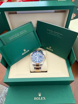 Rolex submariner Bluesy