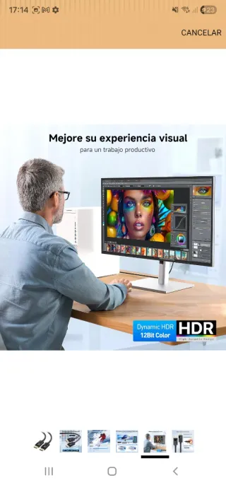 Confezione da 3 cavi Display Port 1.4 certificati, 3M