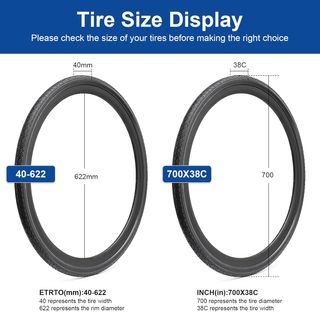 Neumático 700x38C 28 Pulgadas 40-622