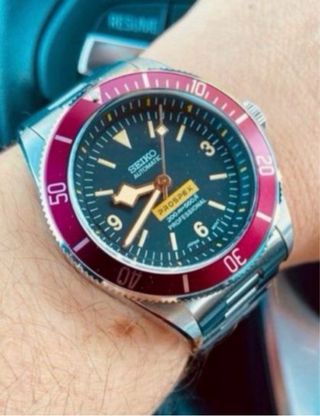 Reloj automático Seiko Mod. Tudor Black Bay