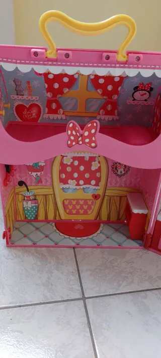 Casetta Valigia I Love Minnie