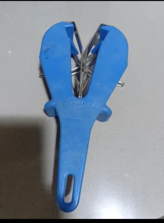 Afilador de cuchillos profesional azul