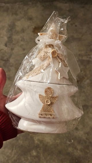 Set Oggettistica Natalizia: Albero, Gufo, Candela