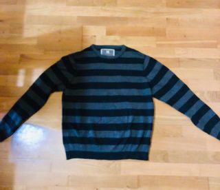 Jersey Springfield Talla M Rayas Grises y Negras