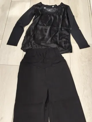 Ropa premamá negra