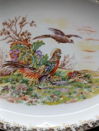 Bandeja ovalada Limoges