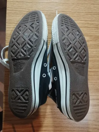 Zapatillas Converse Mujer T-38 Altas Negras