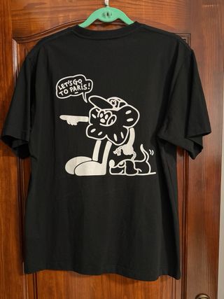 Camiseta Kenzo Boke Boy Travel Negra