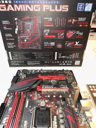 Placa Base MSI B360 plus gaming