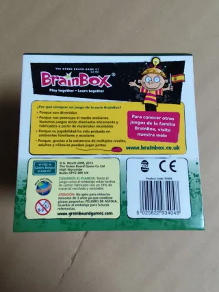BrainBox Naturaleza Juego de Memoria
