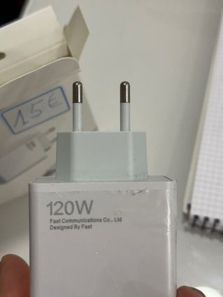 Cargador Rápido 120W USB-C