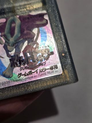 Pokemon Cristal - Game Boy Color