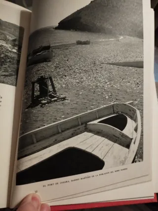 Costa Brava libro antiguo con fotos B/N