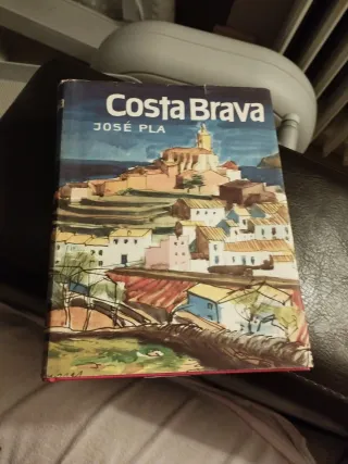 Costa Brava libro antiguo con fotos B/N