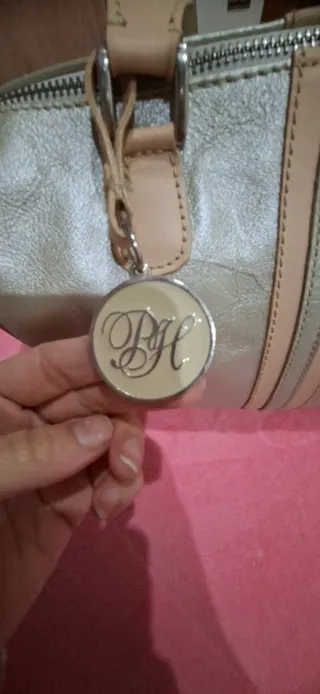 Bolso Pedro del Hierro Beige/Plata