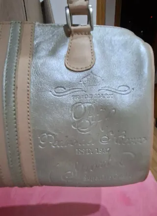 Bolso Pedro del Hierro Beige/Plata