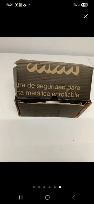 Cerradura Seguridad Puerta Enrollable