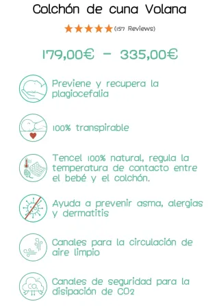 Colchón cuna Lémur