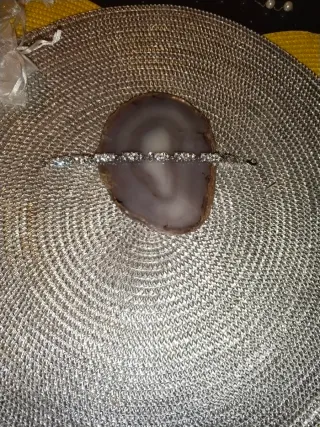 Pulsera de bisutería con circonitas