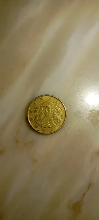 Moneda de coleccionista 10 cent 2002